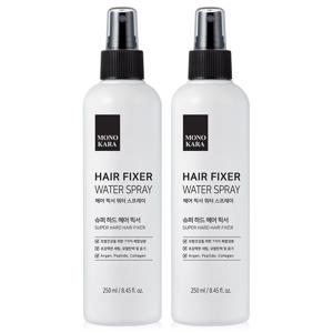 모노카라 헤어 픽서 워터 스프레이 250ml 2개