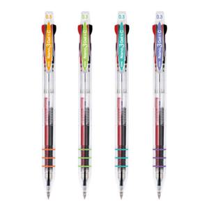 자바 나노 3겔 C 중성 3색 볼펜 0.3mm