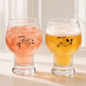 칠리 2종 맥주컵 단품 하이볼잔 맥주잔 물컵 소맥잔 맥주컵 하이볼컵 소맥컵 집들이선물