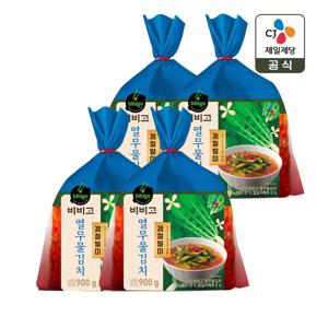 비비고 열무물김치 900g*4개