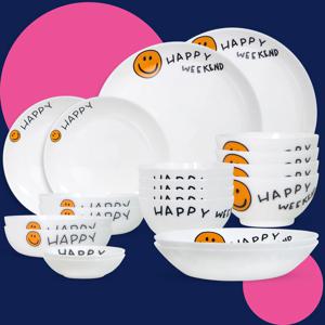 스마일 4인 디너 식기세트 20P