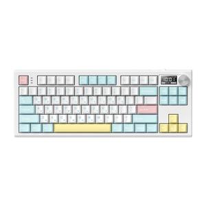archon AK47 PRO 8K 유무선 블루투스 기계식 키보드 마시멜로우, 저소음 눈송이