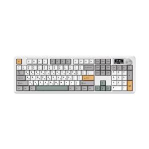 archon AK74 PRO 8K 유무선 블루투스 기계식 키보드 메카닉, 저소음 눈송이축