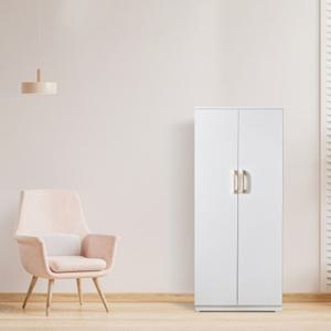 북유럽풍 유광화이트 6단 선반 다용도 수납장 1600 / 다이닝 캐비닛 부엌