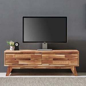 유니크 아카시아 원목 티비다이 거실장 1200 / 서랍장 북유럽 AV장 TV