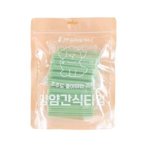미스터추추 강아지 덴탈스틱 얌얌간식타임 대용량 500g 애플민트
