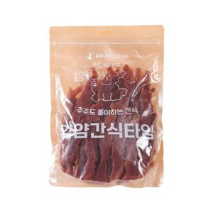 미스터추추 강아지 간식 오리가슴살육포 1kg 얌얌간식타임 반려동물 대형견 간식 대용량