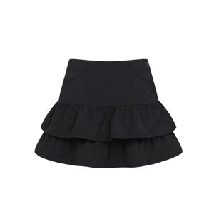 골피아 R4MWSK403 RB7 여성 스판 주름 2단 캉캉 큐롯 스커트