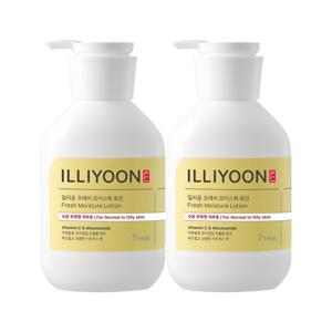 일리윤 프레쉬 모이스춰 로션 350ml 2개