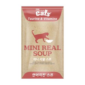 고양이스프 미니리얼스프 40g 연어치킨