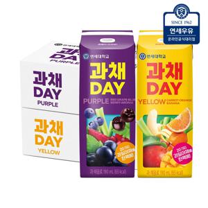 과채데이 48팩 (퍼플/옐로우)