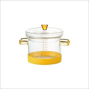 전자레인지용 내열유리 냄비 600ml