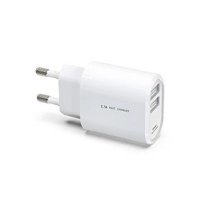 가정용 일반 충전기 2.1A USB2구 케이블 미포함 DR-212-T1