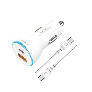 차량용 초고속 PD45W+퀵18W C TO C 케이블