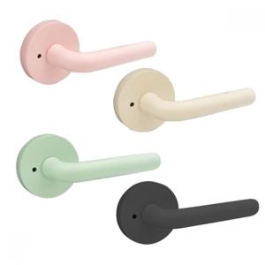 두꺼운문 방문손잡이 뉴크레용 TP150-50 항균 손잡이 도어락 문두께 50mm
