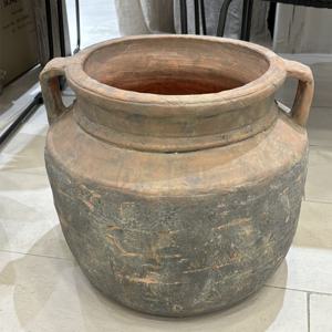 신코 테라코타 빈티지 화병 인테리어 대형 도자기 토기 오브제 장식 매장 핸드메이드 토분