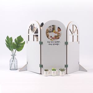 포토우드 팻 파티션 사진인쇄 강아지 배변공간 가림막 반려동물 인테리어 칸막이
