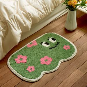플라워몬 자카드 발매트