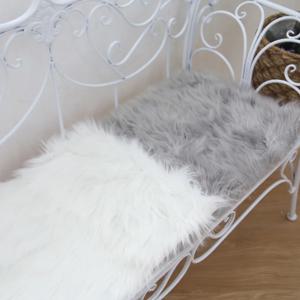 인조 양털 사각 러그(양털 카페트) 2colors, 3size