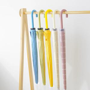 파스텔 물받이장우산 16살대 대형 9color