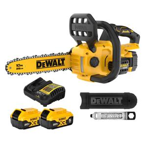 DCMCS565P2 충전 체인톱 20V MAX 5.0Ah 배터리 2개 바길이 25cm 오일