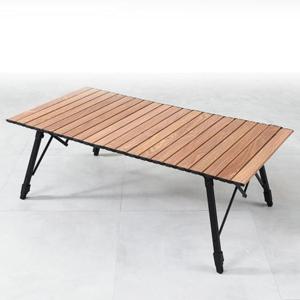 2단높이조절 열강한 특수코팅 캠핑 롤테이블(120cm) 휴대용 외부 야외 실외