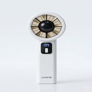 휴대용 LED 디스플레이 핸디선풍기 무선 C타입충전 저소음 미니선풍기 HD-K9