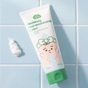 페이스 앤 바디 아기 고보습 올인원 크림 150ml 무향 유아 보습