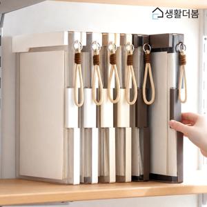 투명 A4 2단 클립보드 대용량 파일케이스 학생 직장인 시험지 서류 문서정리함