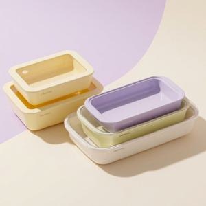 에프/오븐 사용가능! 유리 밧드 오븐용 그릇 에어프라이어용기 골라담기+사은품 행주3P 증정