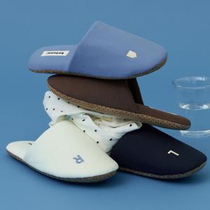 워셔블 층간소음 쿠션 거실화 논슬립 실내화 홈스텝 룸슈즈 M/L 2size