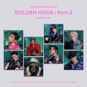 [예약판매] 세트 ATEEZ(에이티즈) - 'GOLDEN HOUR : Part.5' 디지팩