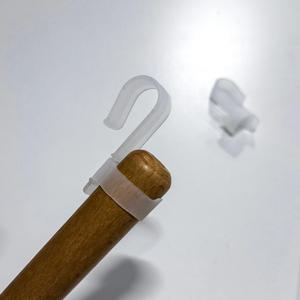 다용도 실리콘 고리 걸이 주방 욕실 베란다 청소 도구 봉 소품 정리 수납  걸이