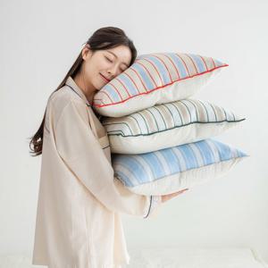 순면 시어서커 베개커버 냉감 쿨 여름 침구 5070