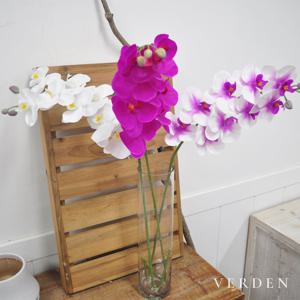 호접란 조화 가지 92cm 9송이 3color 난초 서양란 화병장식