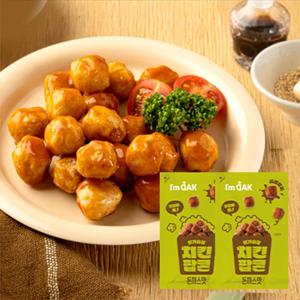 닭가슴살 치킨팝콘 돈까스맛 100g*2팩