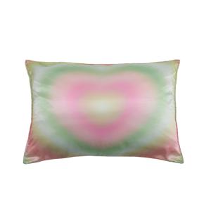 Kinda love pillowcase 핑크 그라데이션 새틴 베개커버