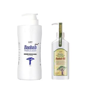 로픈 바오밥 트리트먼트 플러스 1000ml + 로픈 바오밥 헤어오일 200ml