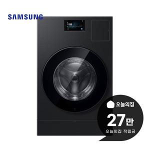 [렌탈] AI 콤보 세탁기 25kg + 건조기 20kg (블랙캐비어) WD90H25BHB