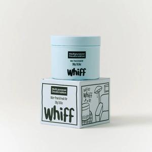 탈취제 WHIFF 고체 옷장 거실 침구 원룸 냄새 습기 제거 아쿠아 글래셔 블루향 300g