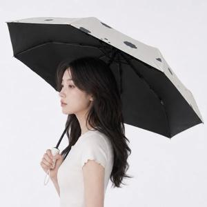 UV암막 여름 데일리 자외선차단 클라우드 3단 반자동 경량 양우산