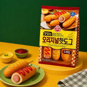 오뚜기 맛있는 오리지널 핫도그 400g 2개