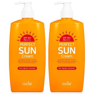 퍼펙트 대용량 선크림 500ml 2개