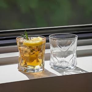 케인 이태리 다이아 유리컵 (소) 320ml 2P세트 맥주 아이스 커피 라떼 에이드 홈카페