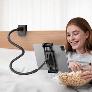 침대 태블릿거치대 핸드폰 누워서 자바라거치대 STEELIE-Pro