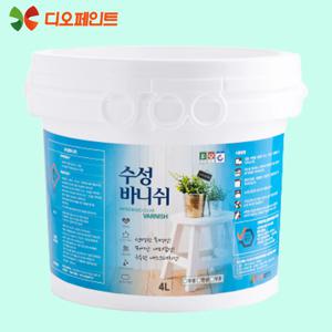 수성바니쉬 원목 라탄 공예품 벽지 4L 친환경 기능성 셀프 반광