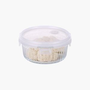 웨이브락 내열유리 밀폐용기 V(스팀홀) 원형 620mL
