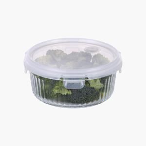 웨이브락 내열유리 밀폐용기 V(스팀홀) 원형 950mL