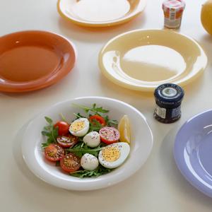파스텔 멜라민 디저트 접시(190파이) x 3pcs