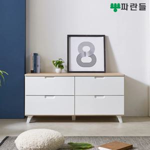 파란들가구 2단2칸 1200 서랍장(B) 2칸2단서랍장(B) 광폭서랍장